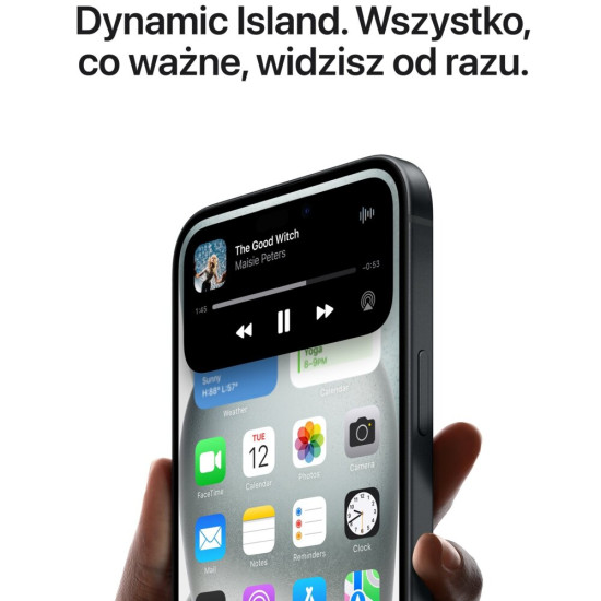 Smartfon APPLE iPhone 15 5G 128GB 6.1" Niebieski (Stan Doskonały)