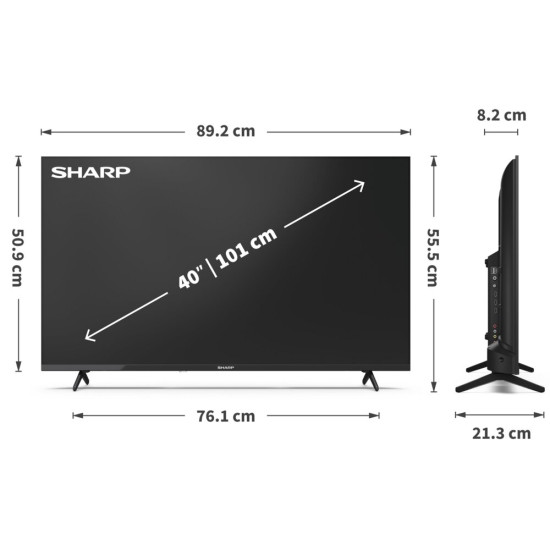 Telewizor SHARP 40HA1705E 40" LED