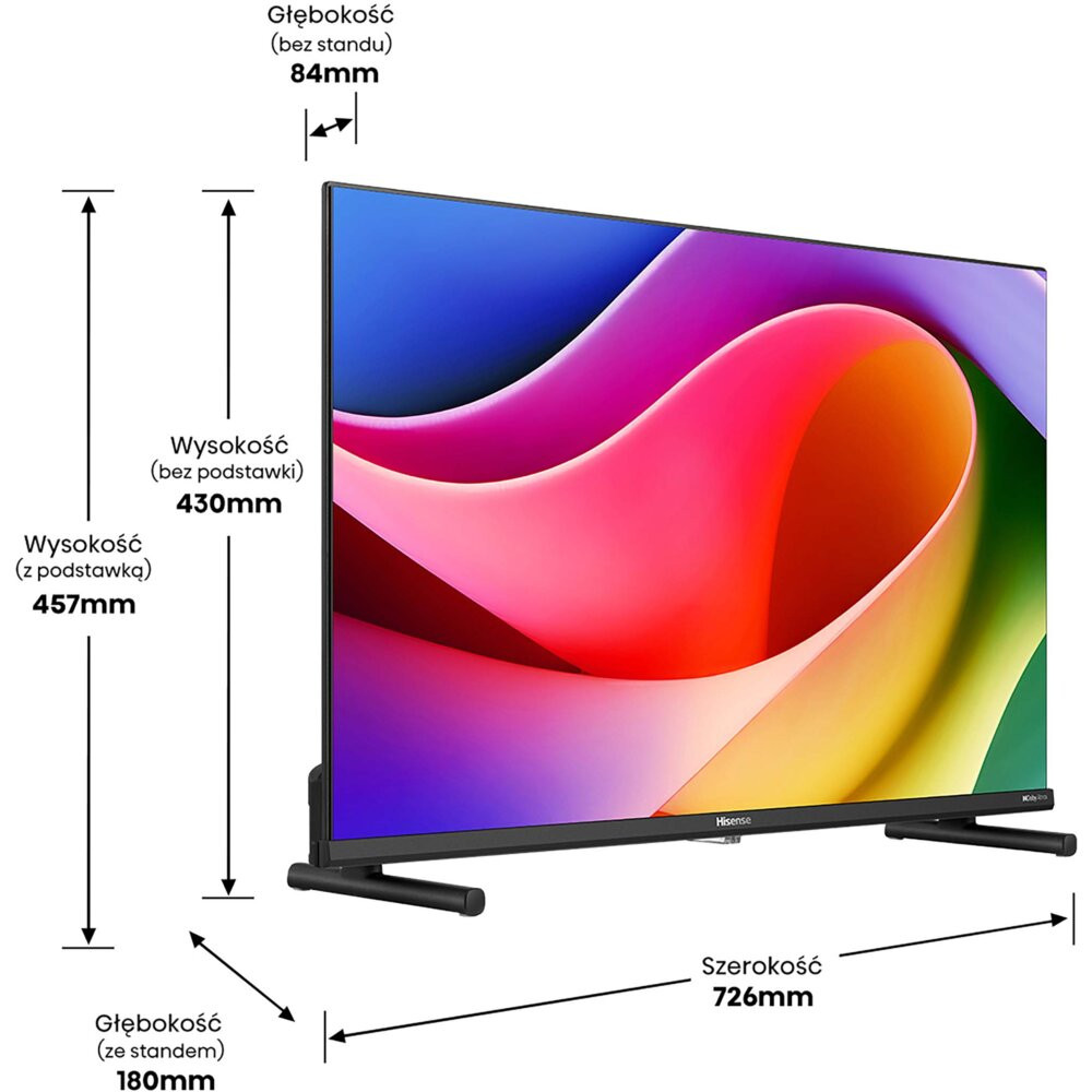 Telewizor HISENSE 32A5Q 32” QLED VIDAA Dolby Atmos