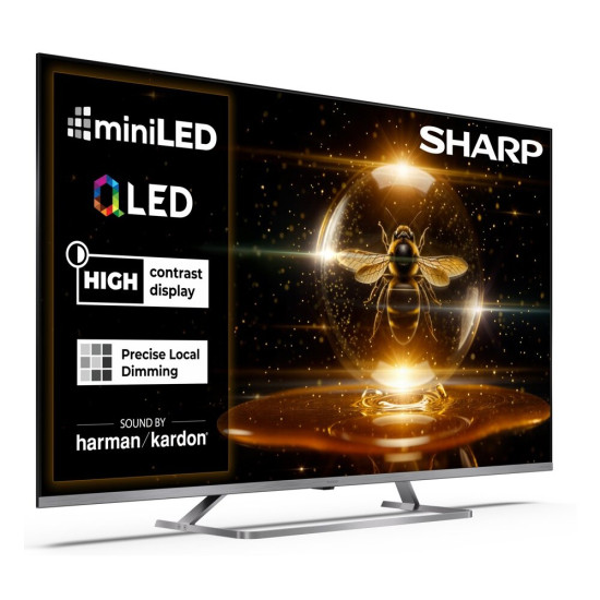 Telewizor SHARP 55JP7765E 55" QLED MINILED 4K Google TV Dolby Atmos Dolby Vision HDMI 2.1