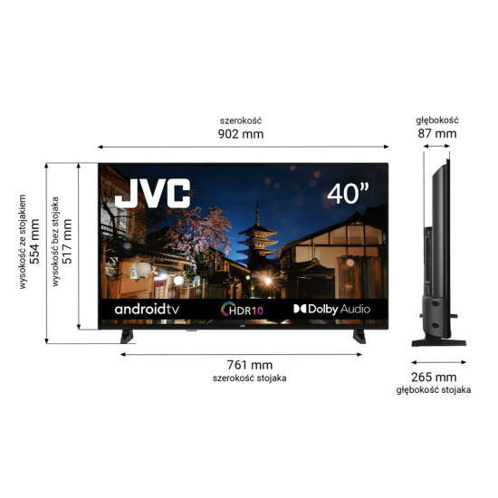 Telewizor JVC LT-40VAF3300 40" LED Android TV