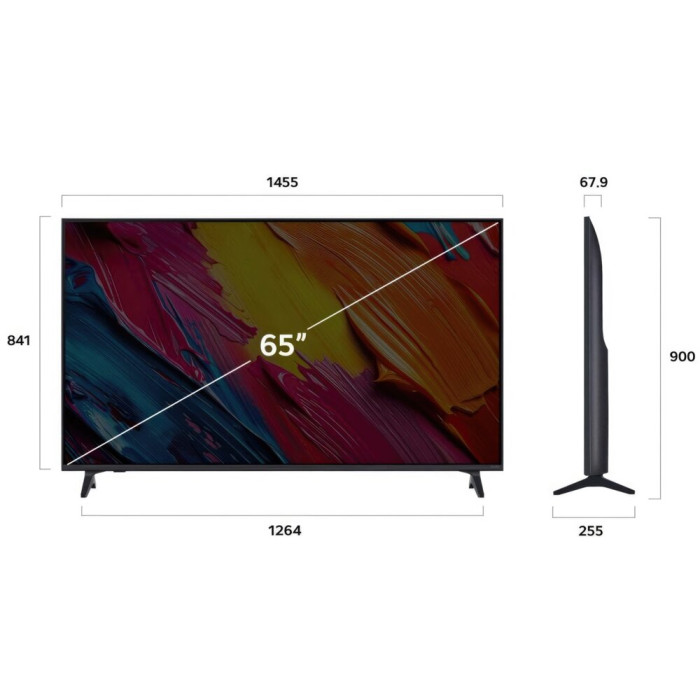 Telewizor LG 65QNED70A6A 65" LED 4K WebOS HDMI 2.1