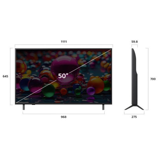 Telewizor LG 50UA75006LA 50" LED 4K WebOS Dolby Atmos HDMI 2.1