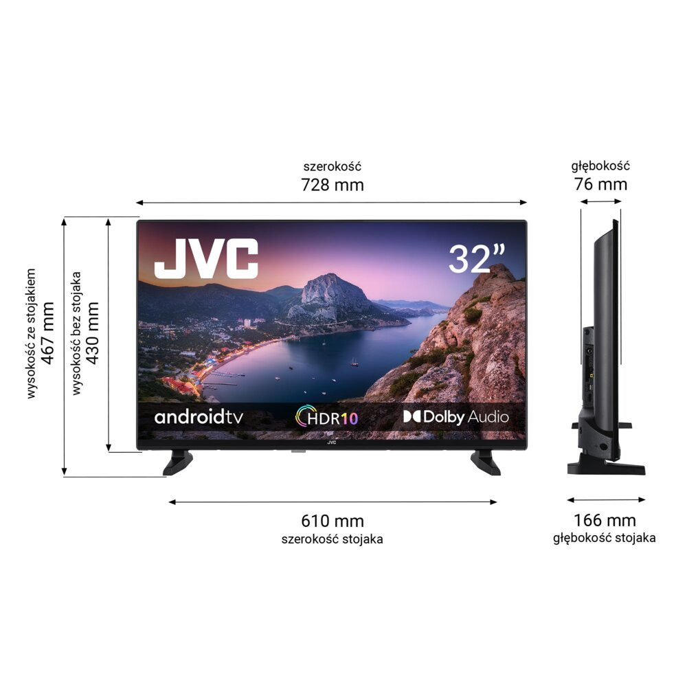 Telewizor JVC LT-32VAH3300 32" LED Android TV