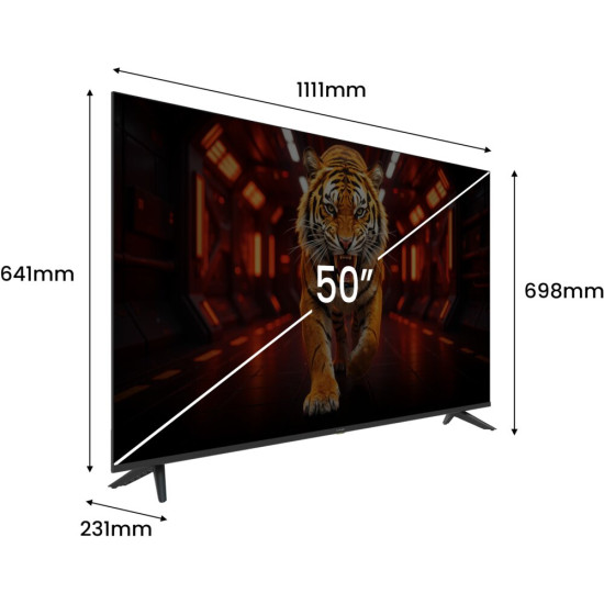 Telewizor Kiano Elegance 50" 4K Tizen OS Powered by Samsung