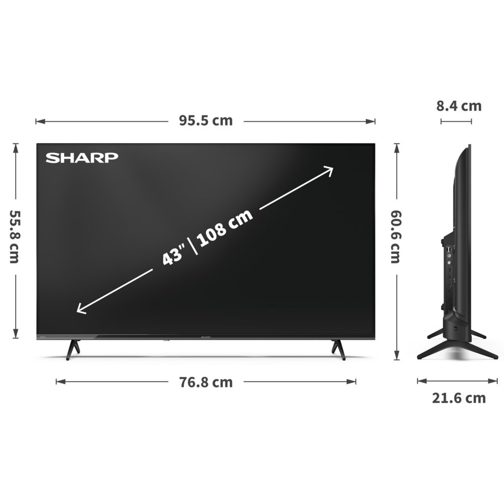 Telewizor SHARP 43HE2745E 43" LED TiVo OS