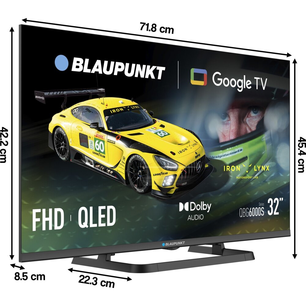 Telewizor BLAUPUNKT 32QBG6000S 32" QLED Google TV