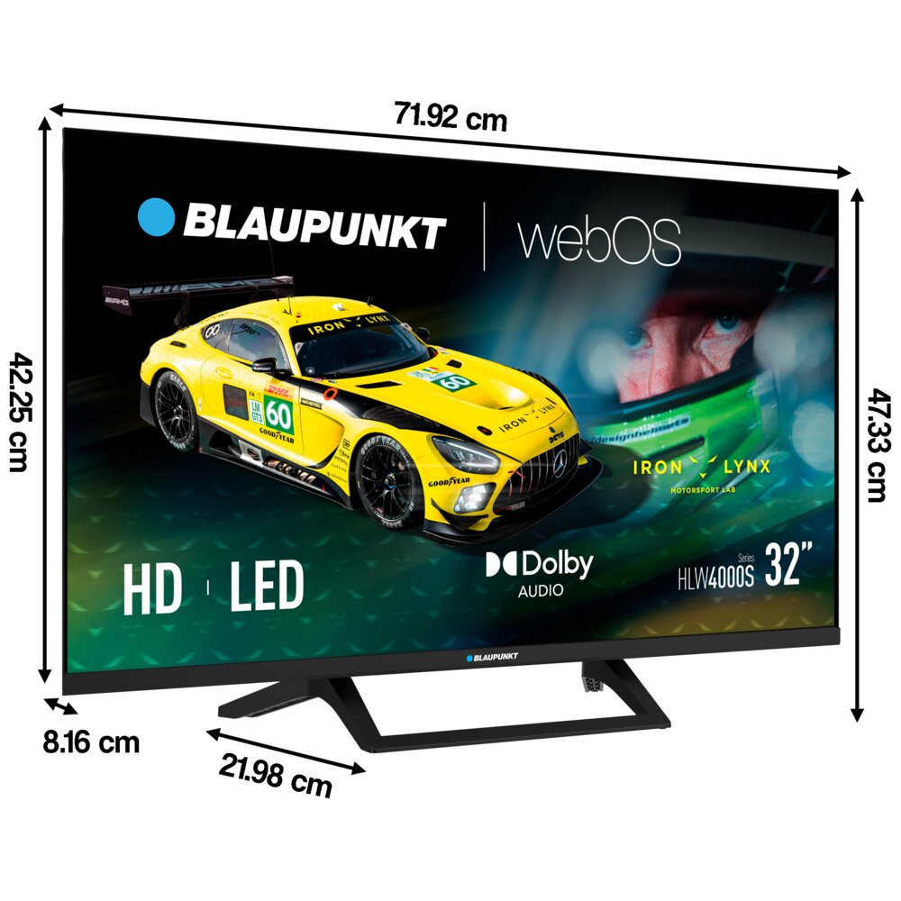Telewizor BLAUPUNKT 32HLW4000S 32" LED WebOS TV HDMI 2.1