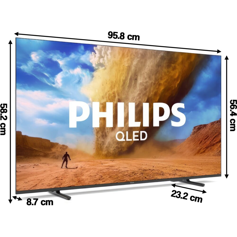 Telewizor PHILIPS 43PUS7810 43" QLED 4K Titan OS Dolby Atmos