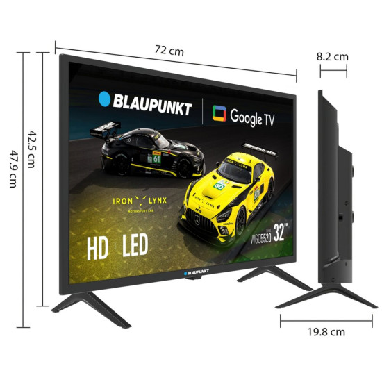 Telewizor BLAUPUNKT 32WGC5520S 32" LED Google TV