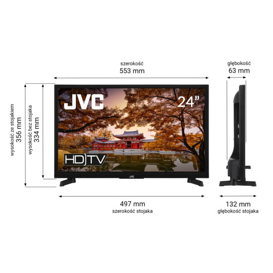 Telewizor JVC LT-24VH4400 24" LED
