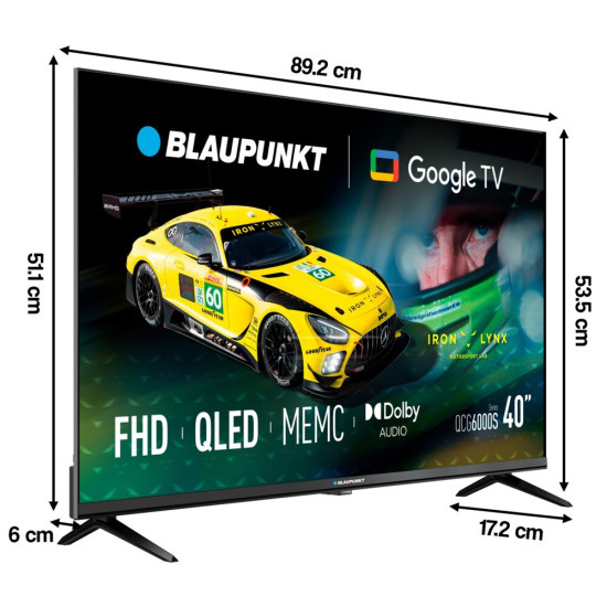 Telewizor BLAUPUNKT 40QCG6000S 40" QLED Google TV