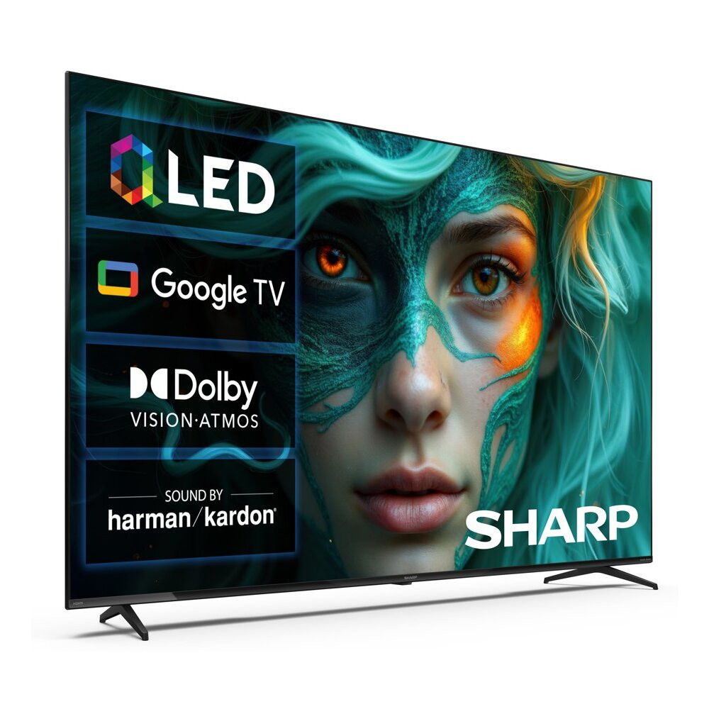 Telewizor SHARP 70HP5765E 70" QLED 4K Google TV Dolby Atmos Dolby Vision HDMI 2.1