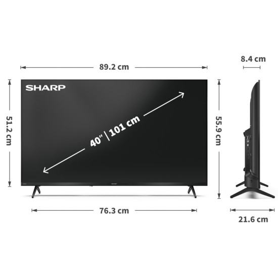 Telewizor SHARP 40HE2745E 40" LED TiVo OS