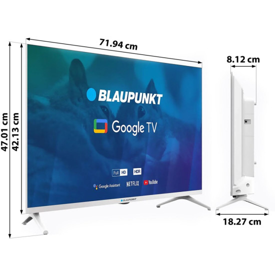 Telewizor BLAUPUNKT 32FBG5010S 32” LED Google TV