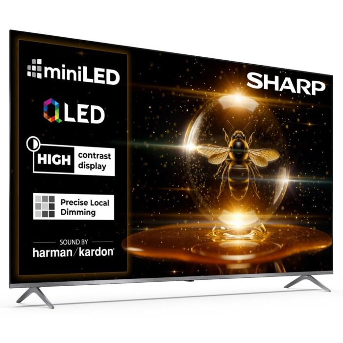 Telewizor SHARP 75JP7765E 75" QLED MINILED 4K Google TV Dolby Atmos Dolby Vision HDMI 2.1