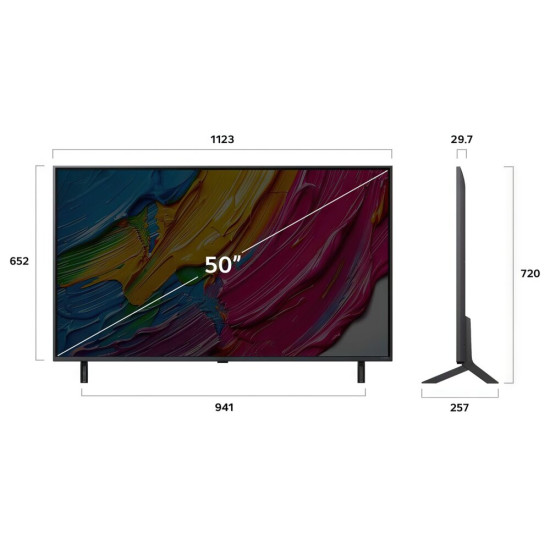 Telewizor LG 50QNED80A6A 50"  4K WebOS TV HDMI 2.1