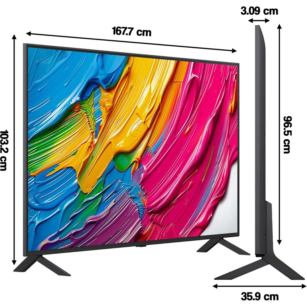 Telewizor LG 75QNED80A6A 75"  4K WebOS TV HDMI 2.1
