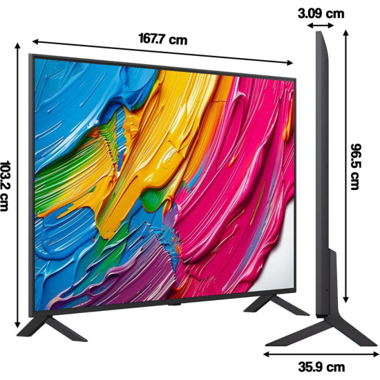 Telewizor LG 75QNED80A6A 75"  4K WebOS TV HDMI 2.1
