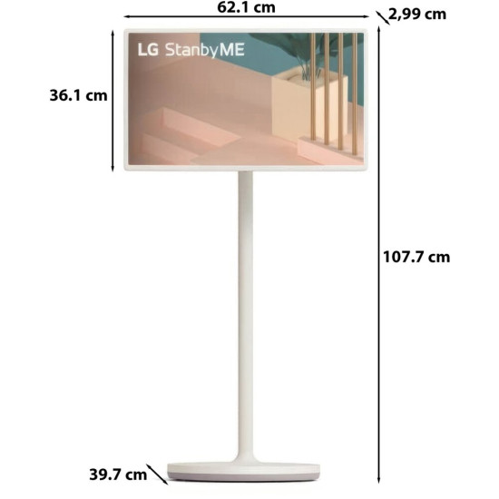 Telewizor LG 27ART10AKPL 27" StanbyME WebOS