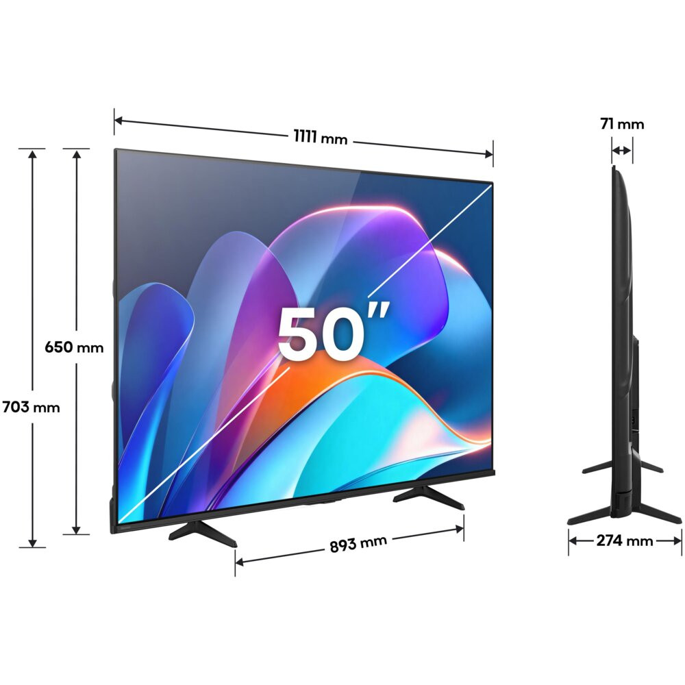 Telewizor HISENSE 50A6S 50" LED 4K VIDAA Dolby Vision HDMI 2.1
