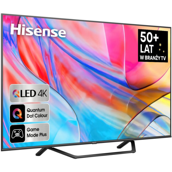 Telewizor HISENSE 55A7KQ 55'' QLED 4K VIDAA Dolby Atmos Dolby Vision