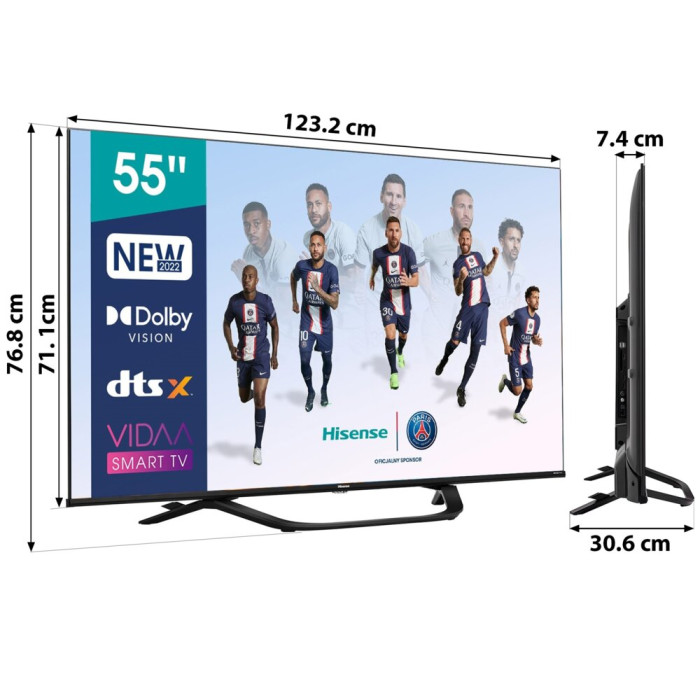 Telewizor HISENSE 55A63H 55'' LED 4K VIDAA Dolby Vision