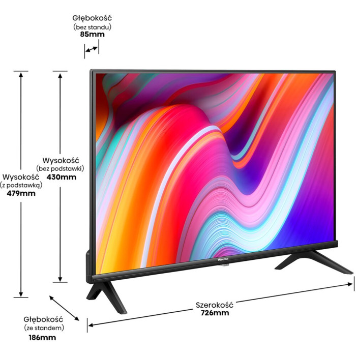 Telewizor HISENSE 32A4K 32" LED VIDAA