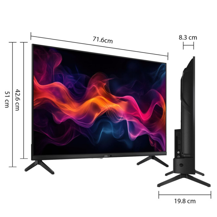 Telewizor SHARP 32GF3465E 32" QLED Google TV