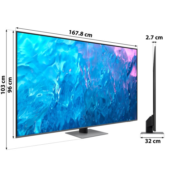 Telewizor SAMSUNG QE75Q77C 75" QLED 4K 120HZ Tizen TV HDMI 2.1