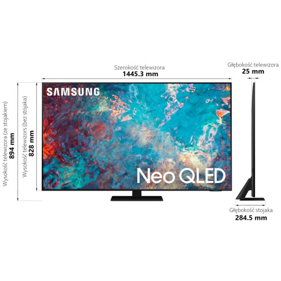 Telewizor SAMSUNG QE65QN85A 65" MINILED 4K 120Hz Tizen TV Full Array HDMI 2.1