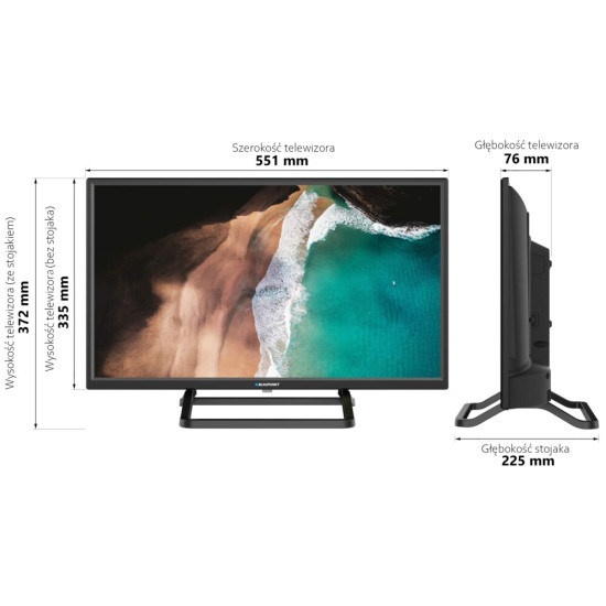 Telewizor BLAUPUNKT BN24H1132EEB 24" LED