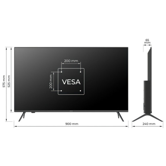 Telewizor KIVI 40F760QB 40" LED Android TV