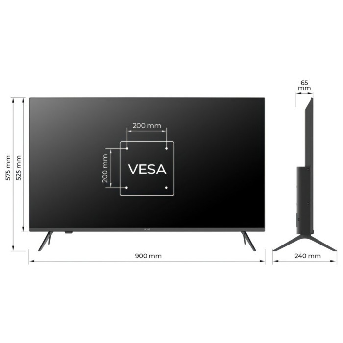 Telewizor KIVI 40F760QB 40" LED Android TV