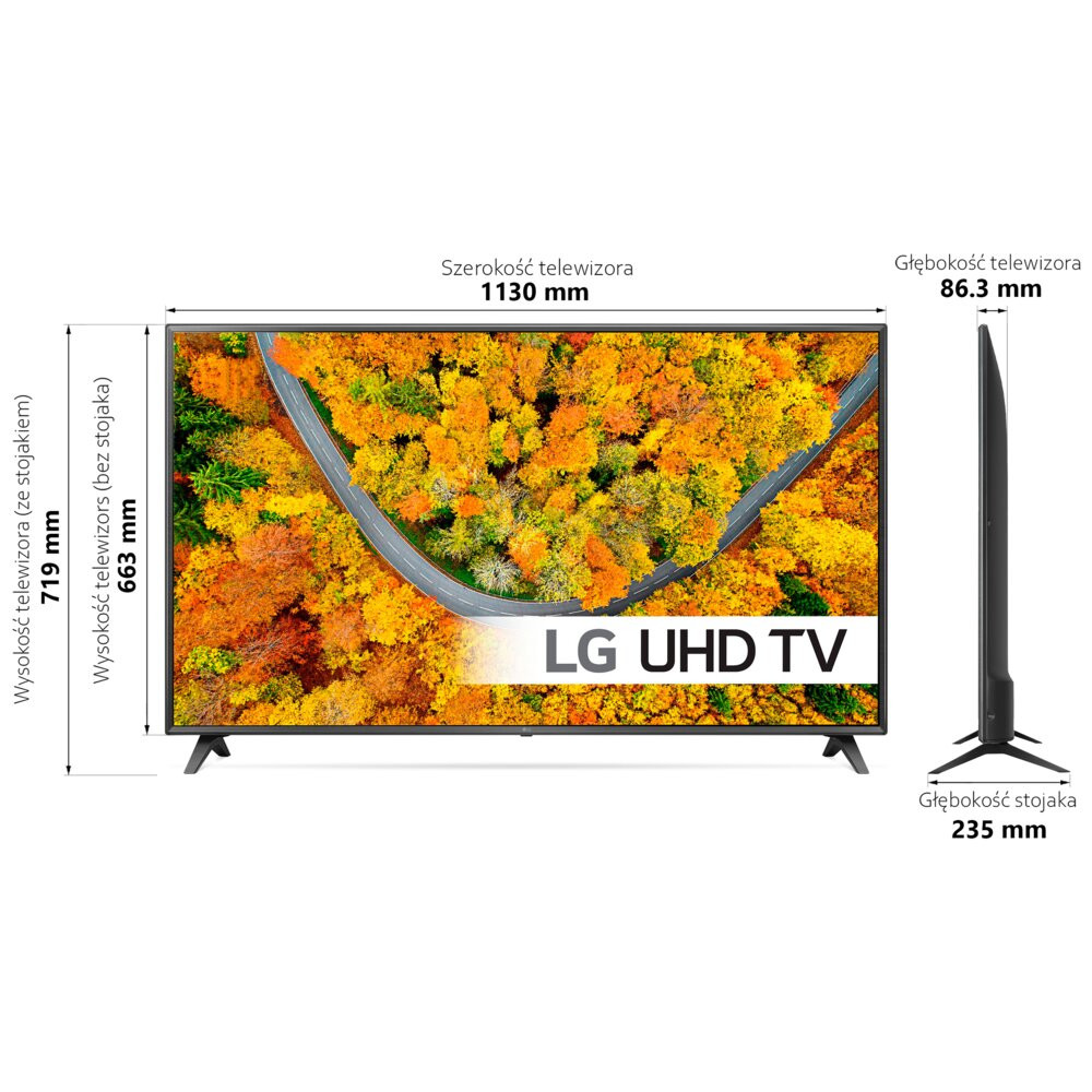 Telewizor LG 50UP75003LF 50" LED 4K WebOS
