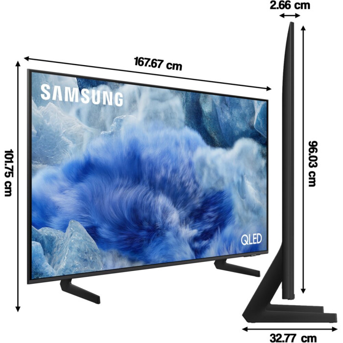 Telewizor SAMSUNG QE75Q8FA 75" QLED 4K Tizen TV HDMI 2.1