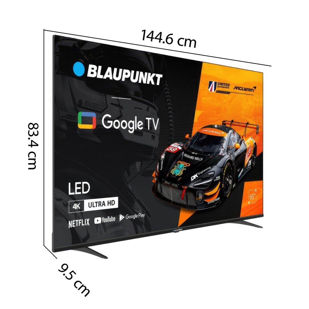 Telewizor BLAUPUNKT 65UGC5500S 65" LED 4K Google TV HDMI 2.1