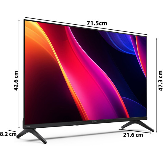 Telewizor SHARP 32HE3745E 32" QLED TiVo OS
