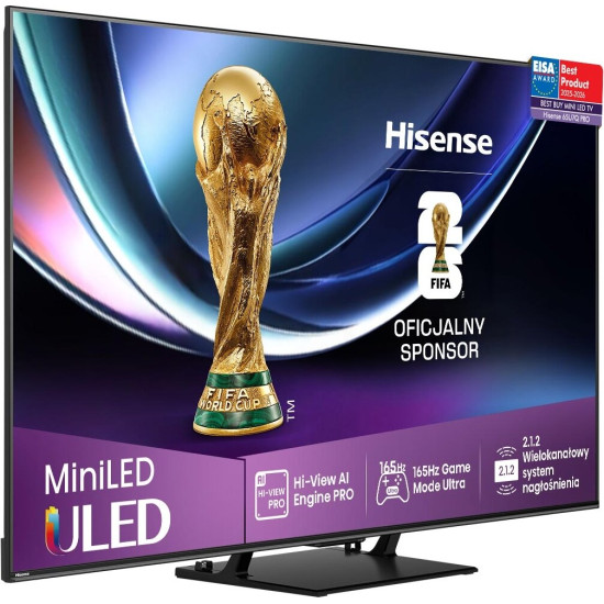 Telewizor HISENSE 65U78Q Pro 65" MINILED 4K 165Hz VRR VIDAA Dolby Vision Dolby Atmos HDMI 2.1