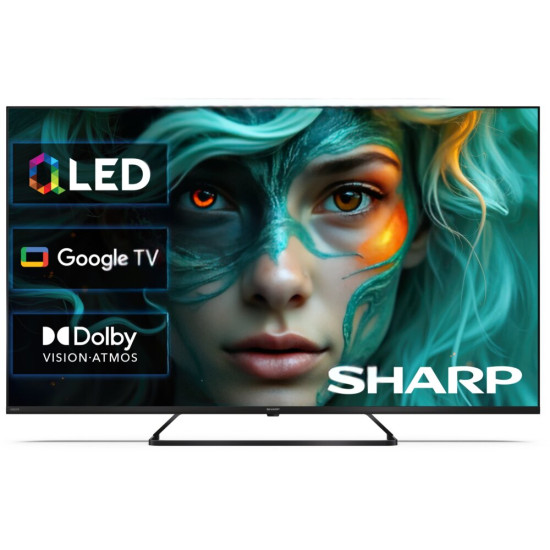 Telewizor SHARP 55HP6765E 55" QLED 4K Google TV Dolby Atmos Dolby Vision HDMI 2.1