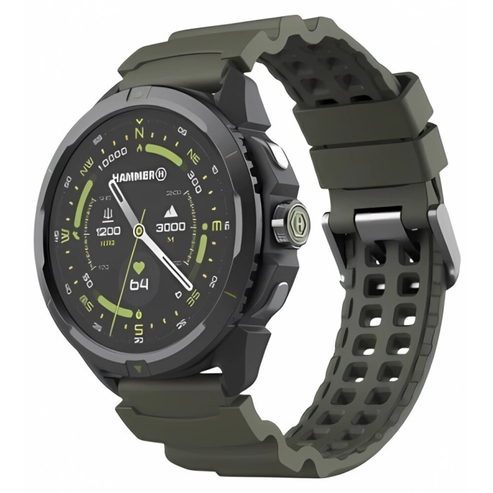 Smartfon Smartwatch Hammer Watch 2 Military Edition Czarny