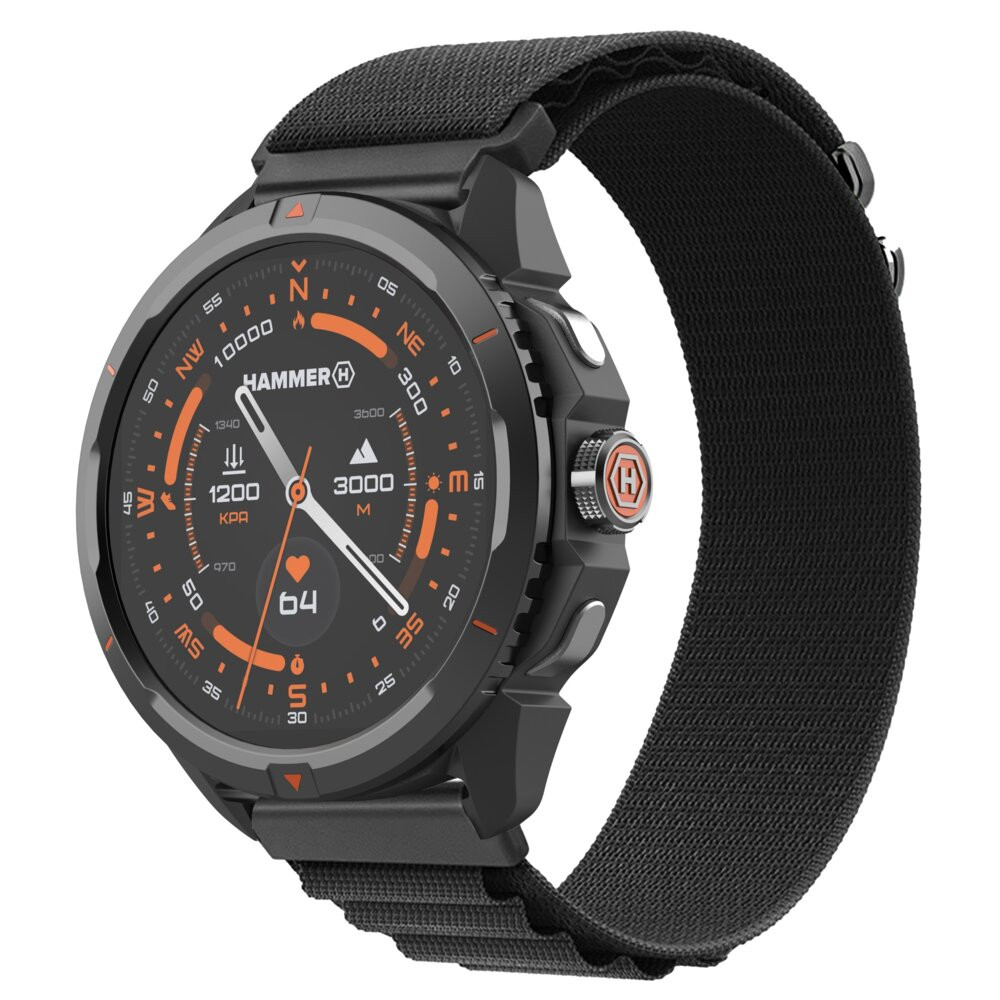 Smartfon Smartwatch Hammer Watch 2 Czarny