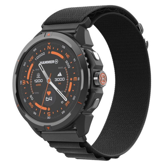 Smartfon Smartwatch Hammer Watch 2 Czarny
