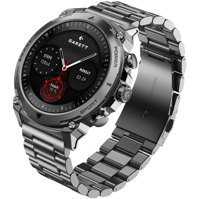 Smartfon Smartwatch Garett Atom Srebrny