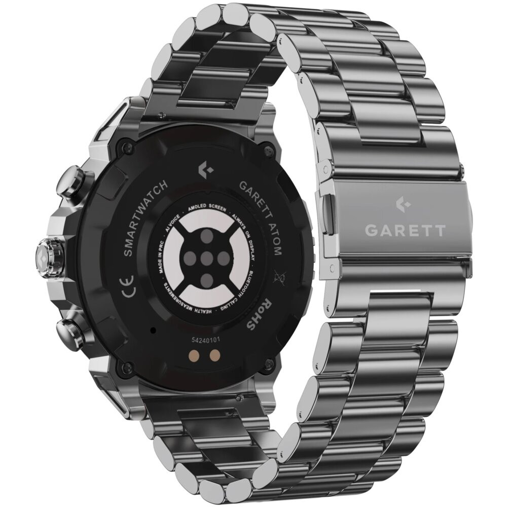 Smartfon Smartwatch Garett Atom Srebrny