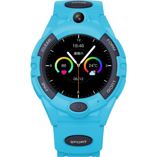 Smartfon Smartwatch Bemi Sport 4G Niebieski