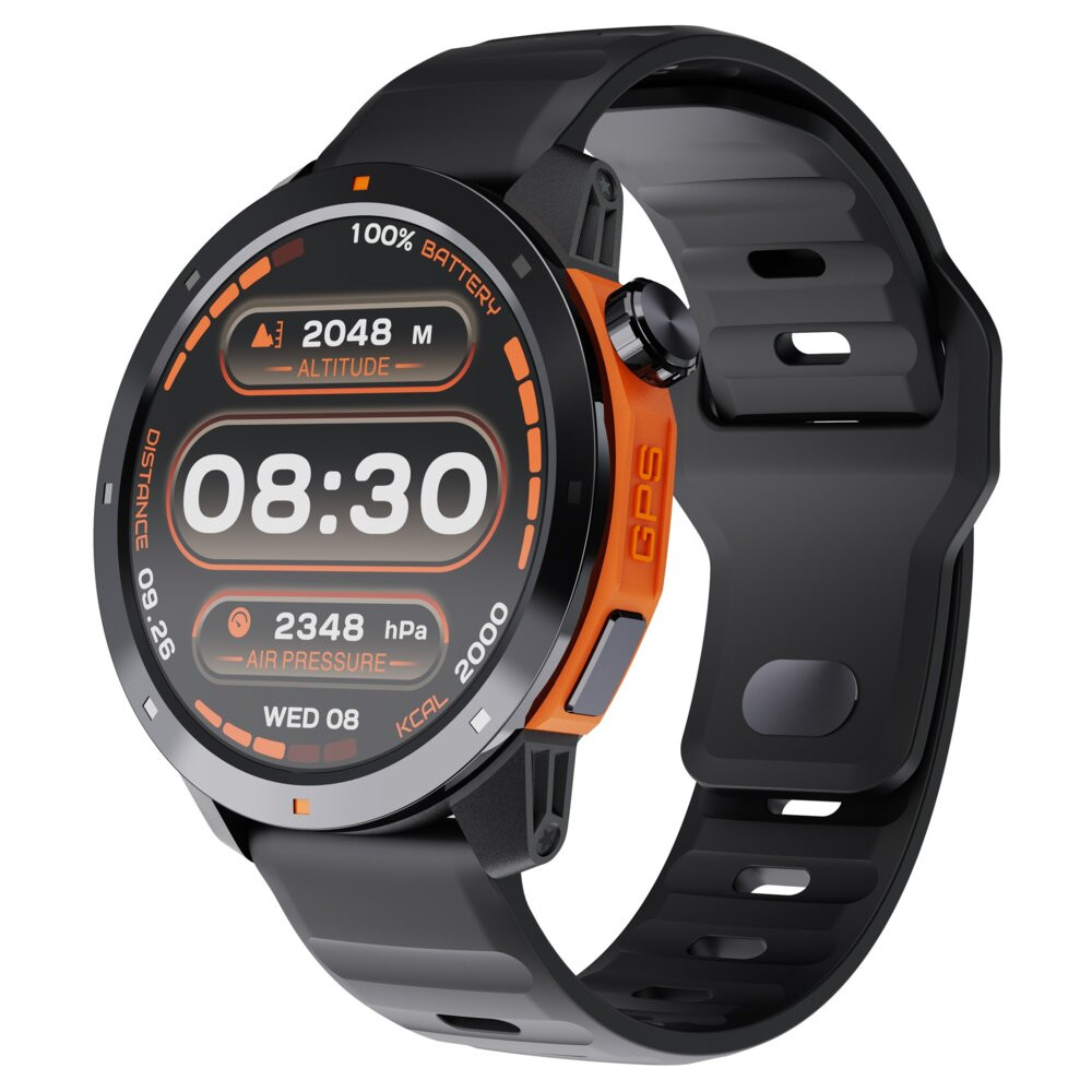 Smartfon Smartwatch Kiano Watch Xtreme Czarno Pomaranczowy