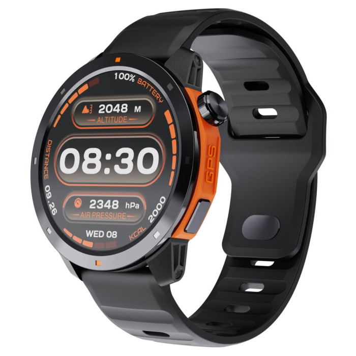 Smartfon Smartwatch Kiano Watch Xtreme Czarno Pomaranczowy