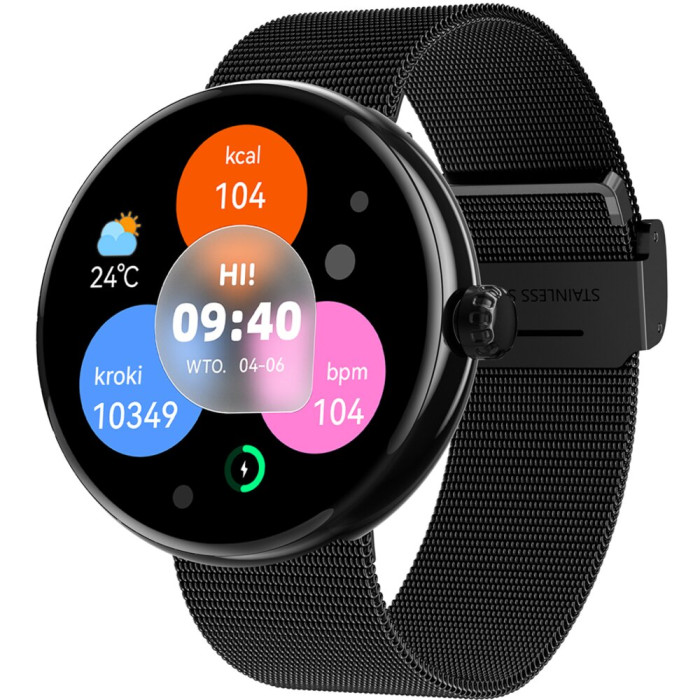 Smartfon Smartwatch Forever Forevive 5 Sb 365 Czarny
