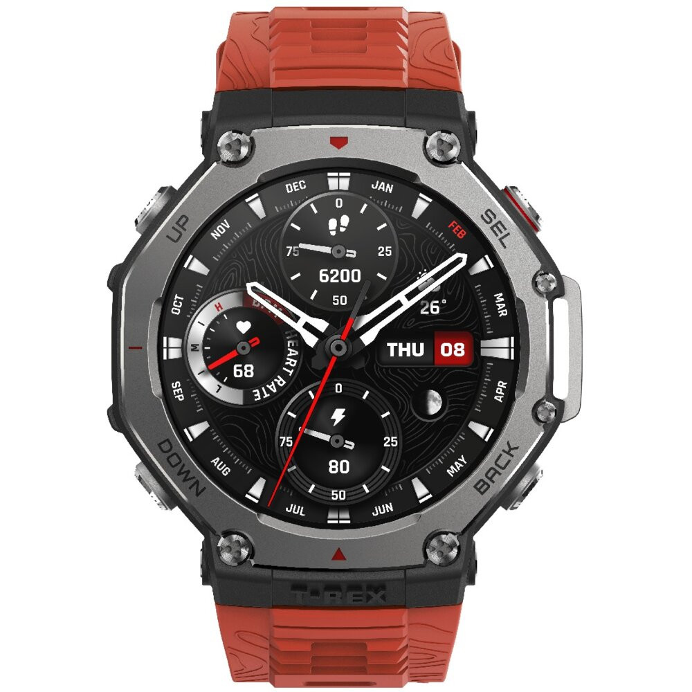 Smartfon Smartwatch Amazfit T Rex 3 Lava Czerwony